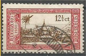 NETHERLANDS INDIES, 1930, used 121/2c, Menangkabau Compound, Scott B6