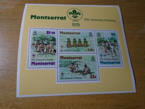 Montserrat  # 400a  MNH  Scouting