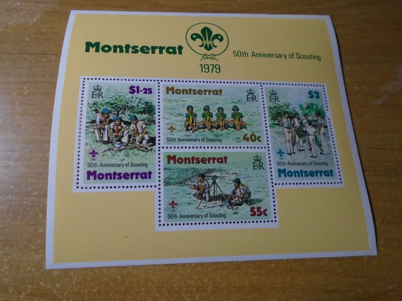 Montserrat  # 400a  MNH  Scouting