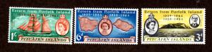 Pitcairn Islands # 32-34 Mint!