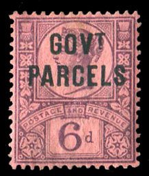 British Commonwealth - Great Britain #O34 (SG O66) Cat£250, 1887 6p Governme...