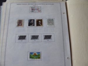 Germany 1971-1980 Stamp Collection on Album Pages