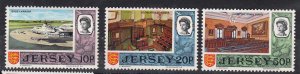 Jersey 1971 Decimal Definitives ½p - 50p, complete set of 15 NHM