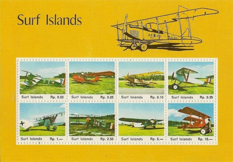 Surf Islands Miniature Sheets MNH (17)