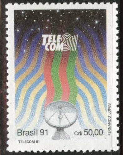 Brazil Scott 2332 MNH** 1991 Telecom stamp