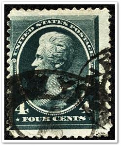 SC#211 4¢ Andrew Jackson (1883) Used 