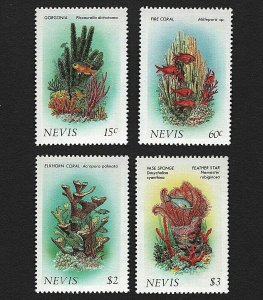 EDSROOM-6938 Nevis 503-6 MNH Complete 1986 Coral