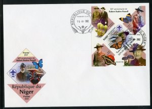 NIGER 2022 455th ANNIVERSARY  OF  PETER PAUL  S/SHEET FIRST DAY COVER