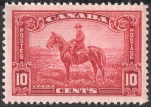 Canada SC#223 10¢ R. C. M. P. Horseman (1935) MNH