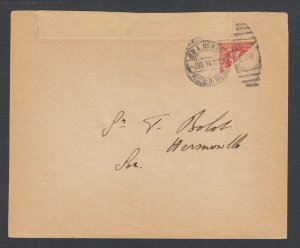 Mexico Sc 358 Bisect on 1914 local cover, Hermosillo CDS & Grid cancel