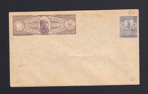 MEXICO: 1890's MINT Hidalgo Express Envelope #5