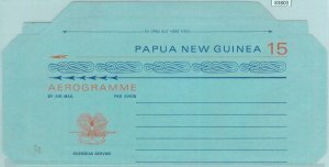 83803 - PAPUA New GUINEA - POSTAL HISTORY - Stationery AEROGRAMME  Birds