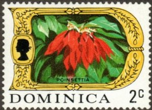Dominica 270 - Mint-NH - 2c Poinsettia (1969)