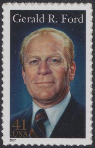 US 4199 Gerald R Ford 41c single (1 stamp) MNH 2007