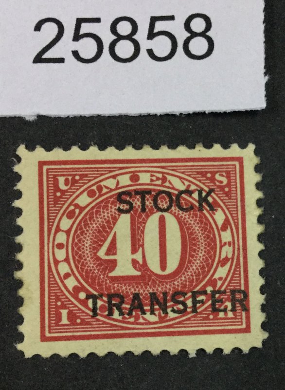 US STAMPS   #RD8 MINT OG H  LOT #25858