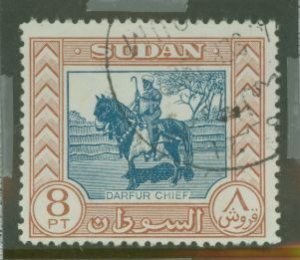 Sudan #111v Used Single