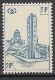 Belgium - 1953 Railway Station 20fr - MNH (8514)