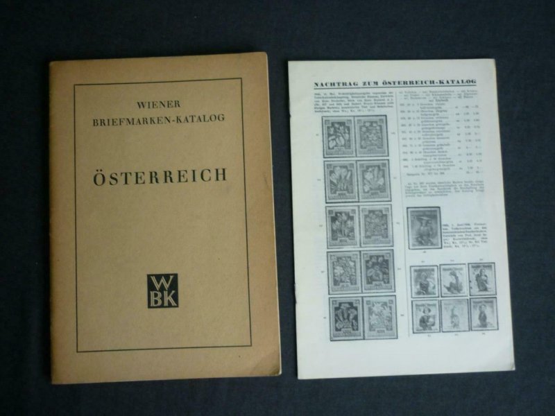 WIENER BRIEFMARKEN - KATALOG - OSTERREICH by STRAUSS & KRAMMER