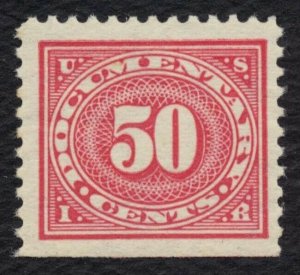 #R238 50c Documentary, Unused DG NH [1] **ANY 5=FREE SHIPPING**