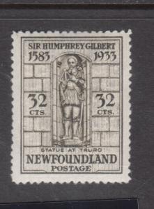 Newfoundland #225 Very Fine Never Hinged