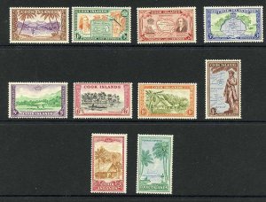 Cook Islands SG150/59 1949-61 Set of 10 M/M 