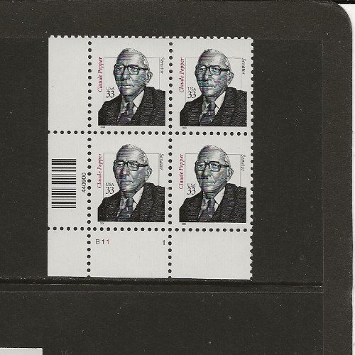 US Scott #3426 Plate Block Fine/Very Fine MNH Cat. value $2.60           #548