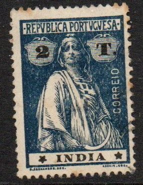 Portuguese India Sc #368 Used