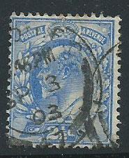 GB Edward VII SG 231 Used Cancel SP 3 03