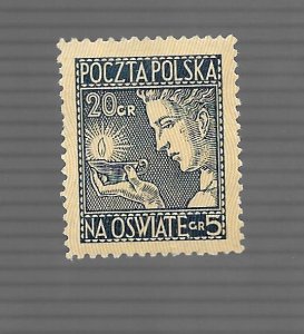 Poland 1927 - MNH  - #B27 *