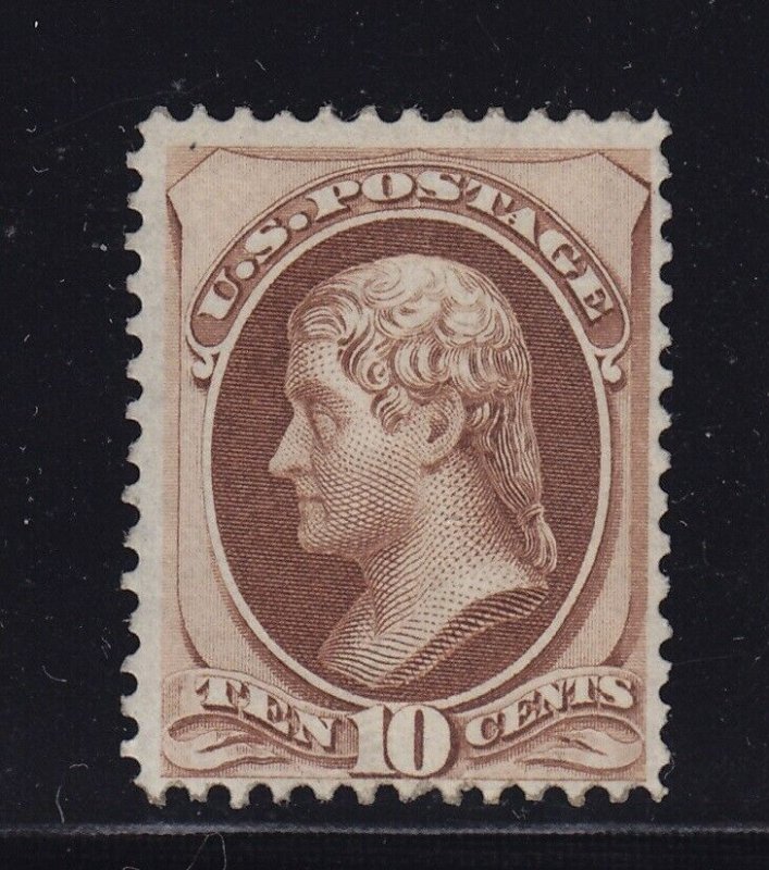 150 F-VF unused ( mint regummed ) with nice color cv $ 850 ! see pic !