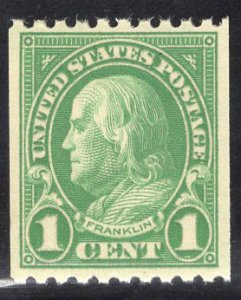 US STAMPS #604  MINT OG NH LOT #21111