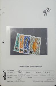 EDW1949SELL : ASCENSION Very clean collection of ALL Cplt sets & S/S. Cat $961.