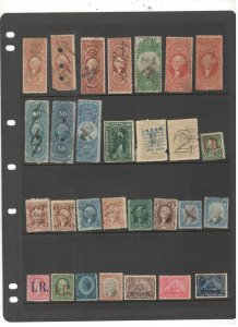 US REVENUE STAMP COLLECTION