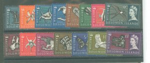 Solomon Islands (British Solomon Islands) #128-142  Single (Complete Set)