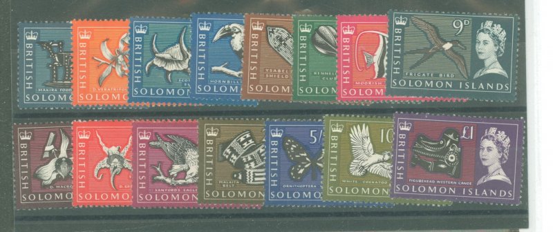 Solomon Islands (British Solomon Islands) #128-142  Single (Complete Set)