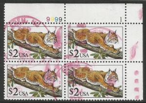 USA #2482   plate block