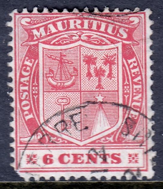 Mauritius - Scott #168 - Used - Rounded corner LL, crease - SCV $7.25