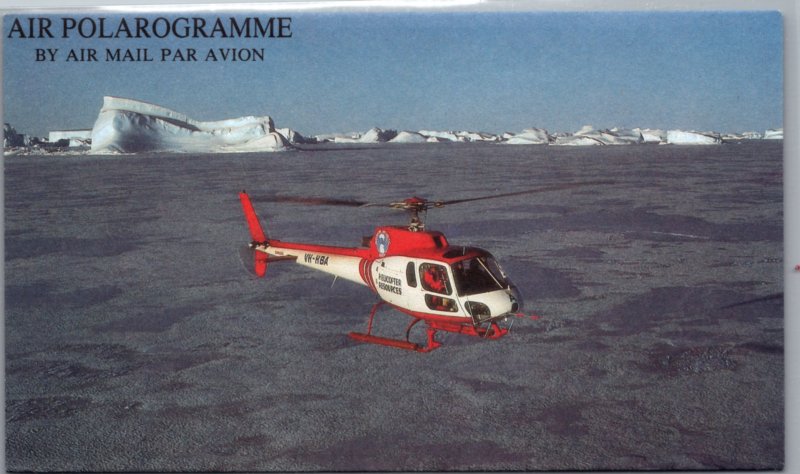 Australian Antarctic Territory, Polar, Air Letters, Helicopters