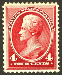 U.S. #215 MINT OG LH