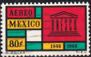 Mexico  #C321c Used  P. 11 x 10.5