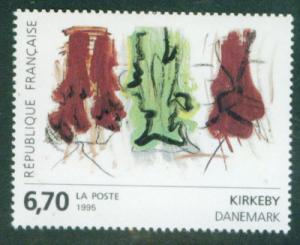 FRANCE Scott 2457, Yvert 2969 Denmark Art  MNH** 1995