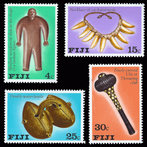 Fiji 1978 MNH Sc 389-92 Fijian Arts