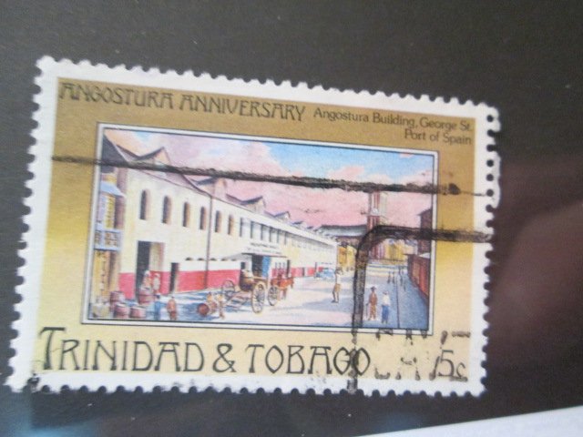 Trinidad and Tobago #256 used 2019 SCV= $0.25