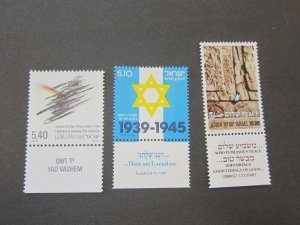 Israel 1979 Sc 722-24 set MNH