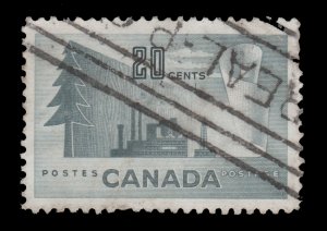 CANADA STAMP 1952. SCOTT # 316. USED.