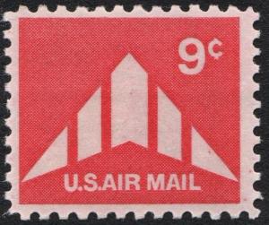 SC#C77 9¢ Delta Wing (1971) MNH 