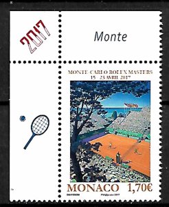 MONACO STAMPS MONTE-CARLO MASTERS, 2017 , MNH