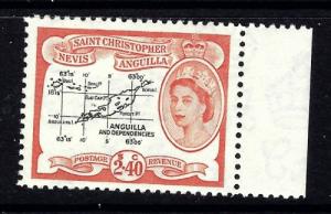 St Kitts and Nevis 133 NH 1957 issue 