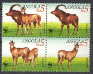 Angola Mi.799-802 MNH WWF-90