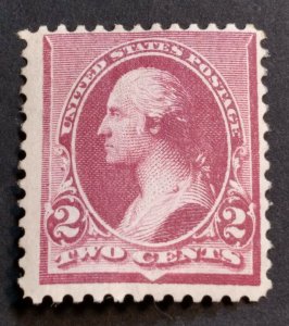 US Scott #219D  F/VF Mint LH. CV $170 / Price $65    **  FREE Shipping!!